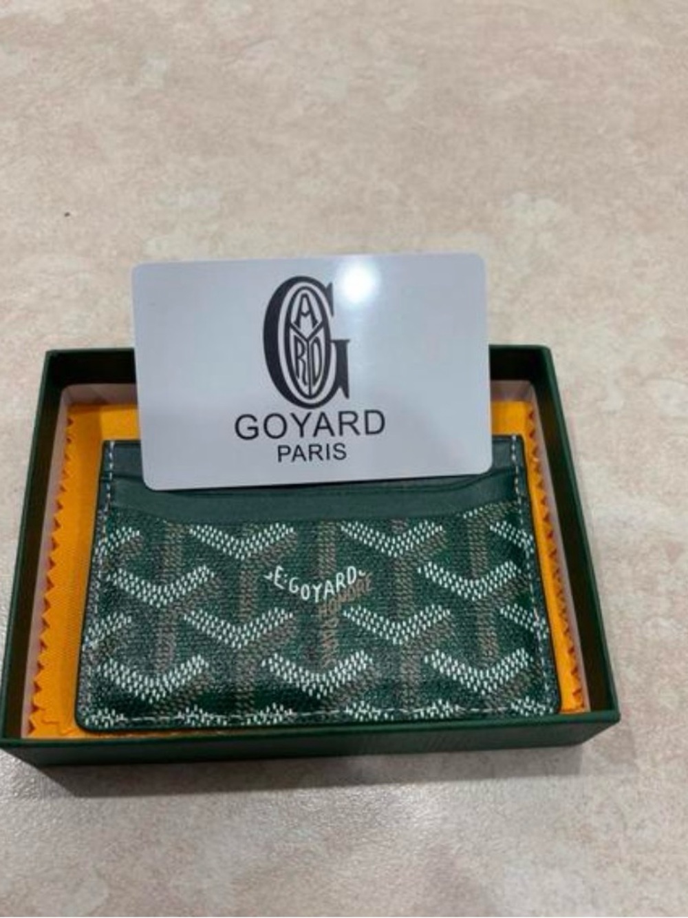 Goyard Card Holder